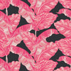 Black and Pink Tropical Wallpaper