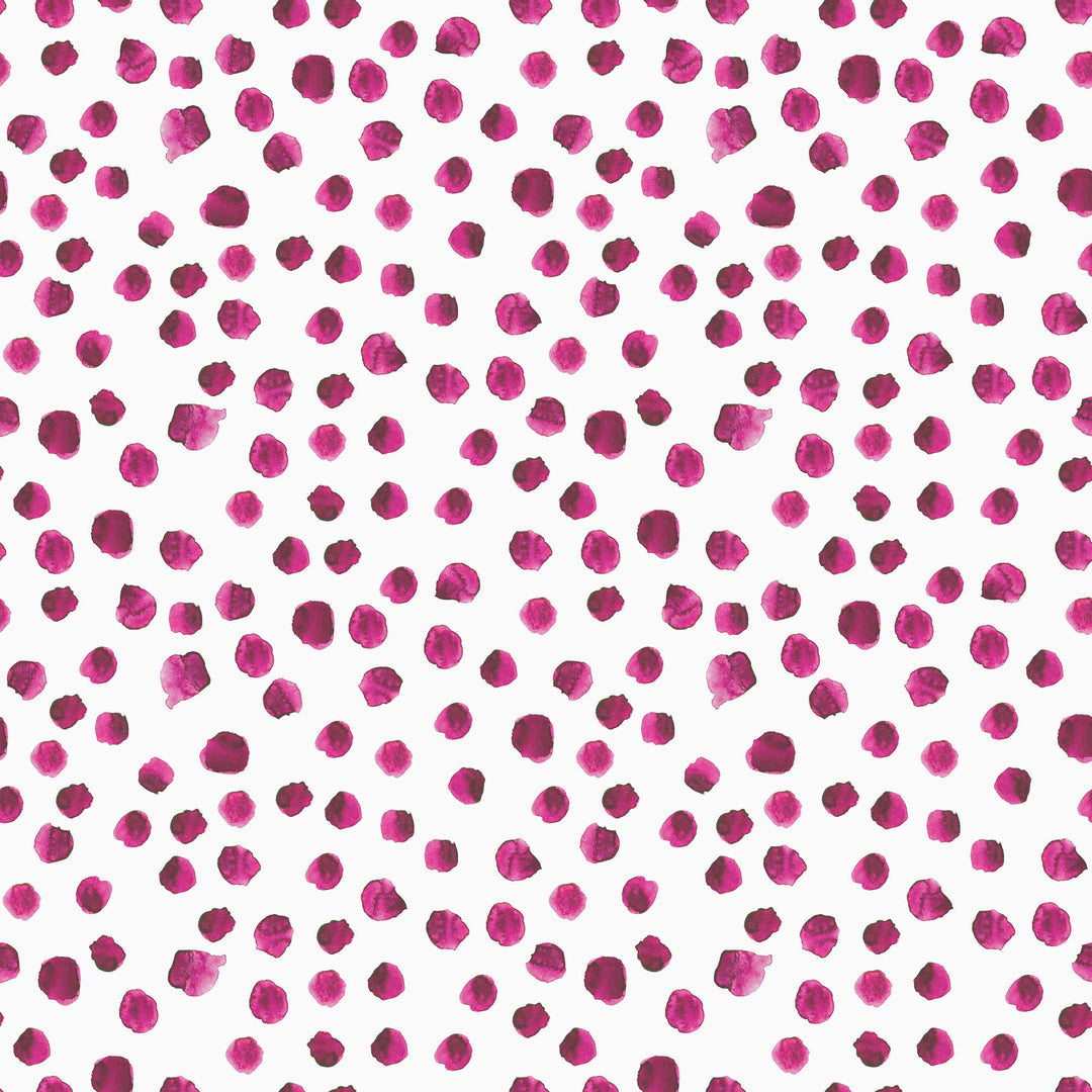 Sample of Spot The Difference Wallpaper in Hot Pink
