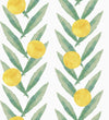 Sample of Mexican Sunrise Wallpaper in Lemon Yellow