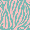 Zebra Print In Pink and Mint