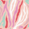 Pink and Red Zebra Stripe Wallpaper