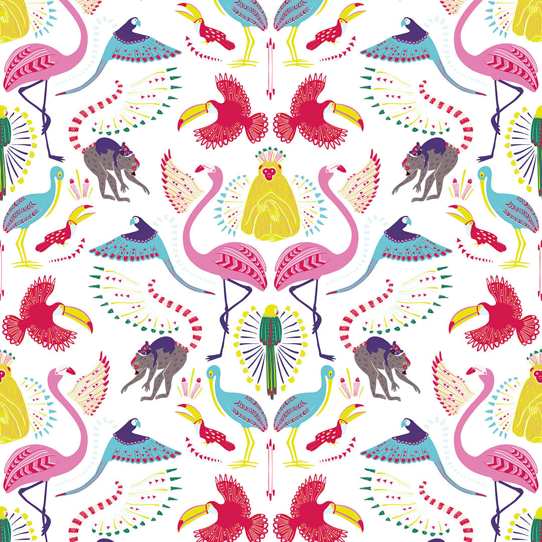 Wild Thing Wallpaper in Brights