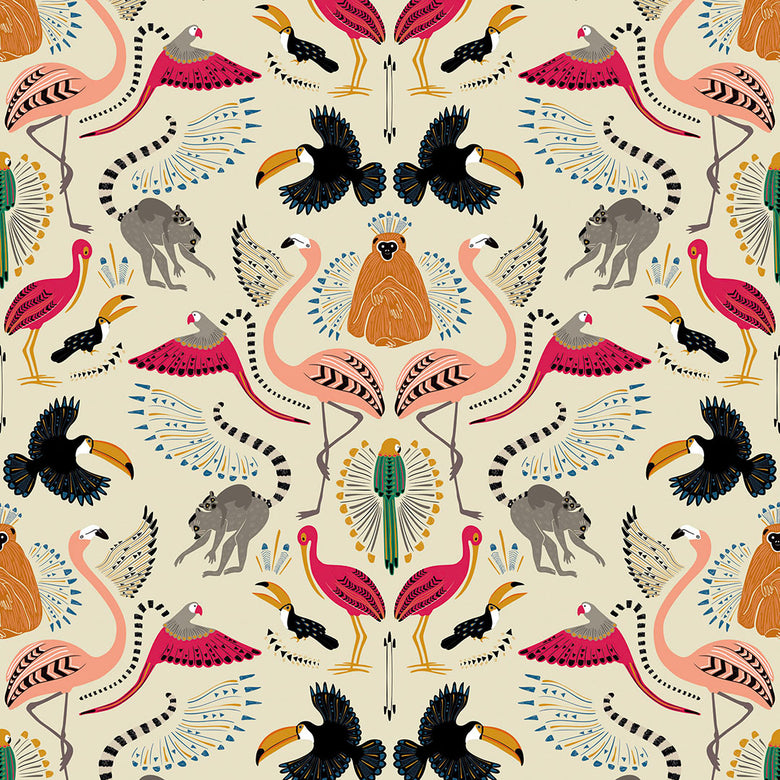 Sample of Madagascar Wallpaper in Sandstorm
