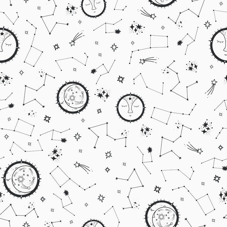 Sample of There's A Star For Everyone Wallpaper in Moon Grey