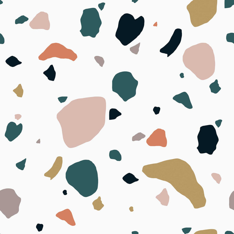 Sample of Asteroid Wallpaper in Muted Tones