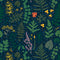 Sample of Woodland Walks Forest Greens and Mustard Accent