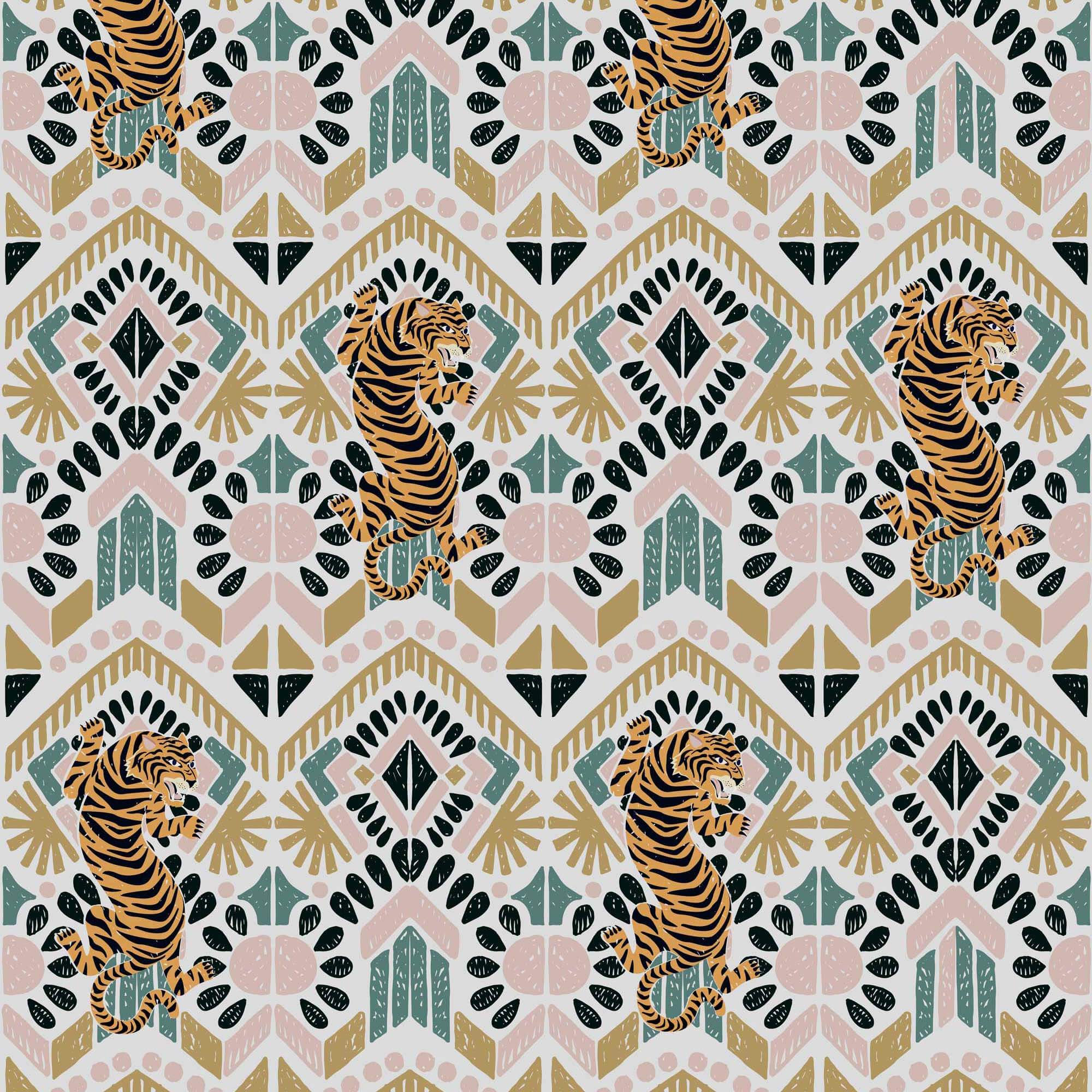 Tiger Design Wallpaper