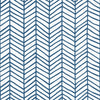 Sample of Go Your Own Way Wallpaper in Oxford Blue
