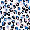 Sample of Wild Thing Wallpaper in Cobalt Blue and Bubblegum Pink