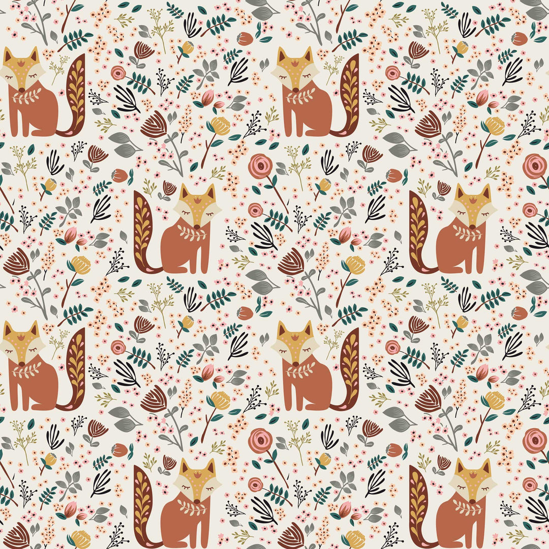 Sample of Let's Make A Den Wallpaper in Rusty Red