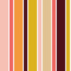 Sample of Oh-So-Retro Wallpaper in Sunset Pink and Sunrise