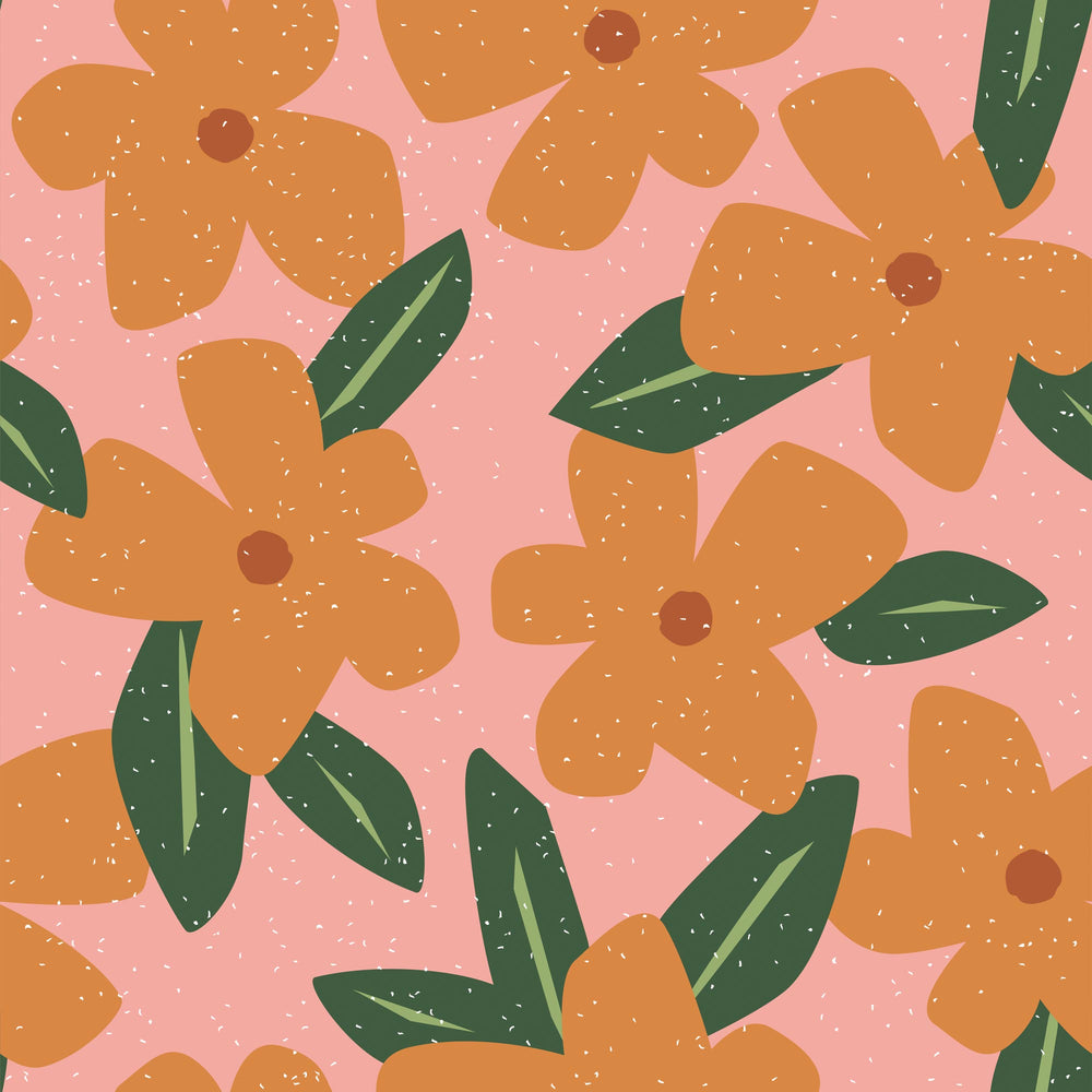 1970 Daisy Flowers Seamless Pattern In Pastel Palette Handdrawn Vector  Illustration Doodle Style Groovy Background Wallpaper Tshirt Hippie  Aesthetic Boho Background Design For Kids Stock Illustration - Download  Image Now - iStock