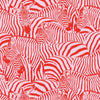 Sample of Hide and Seek Wallpaper in Red and Pink