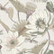 Sample of Dance of the Dragonfly Wallpaper in Cream, Sage and Pastel Pink