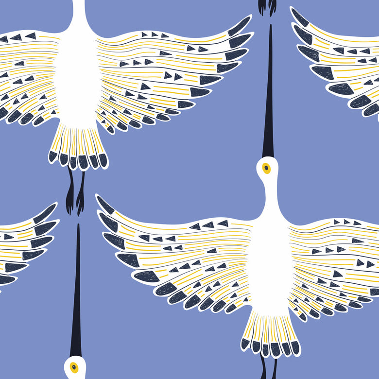 Sample of Ogata Kuren Wallpaper in Very Peri