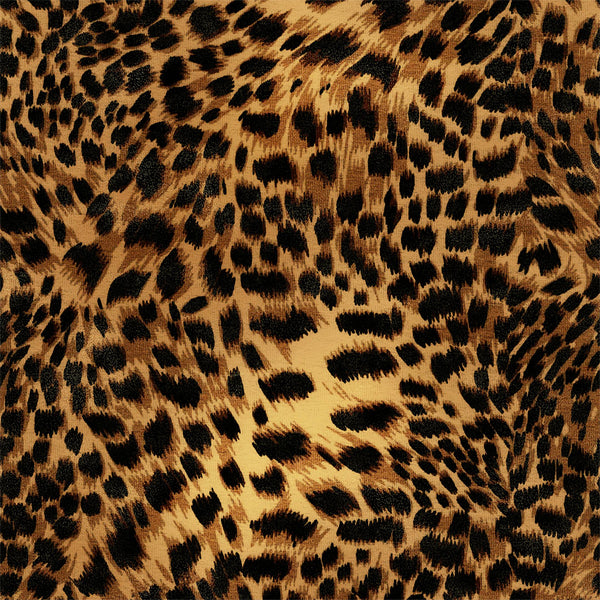 Lady Leopard Wallpaper in Golden Tan and Black – Lust Home