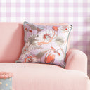 Dance of the Dragonfly Cushion in Lilac, Mint and Tan