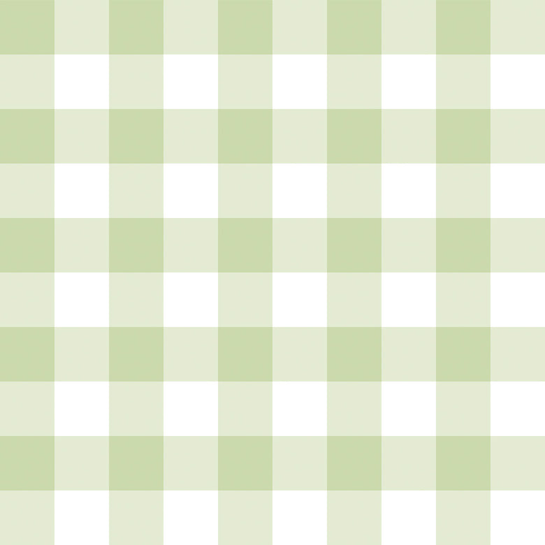 Sample of Picnic in the Park wallpaper in Grass Green