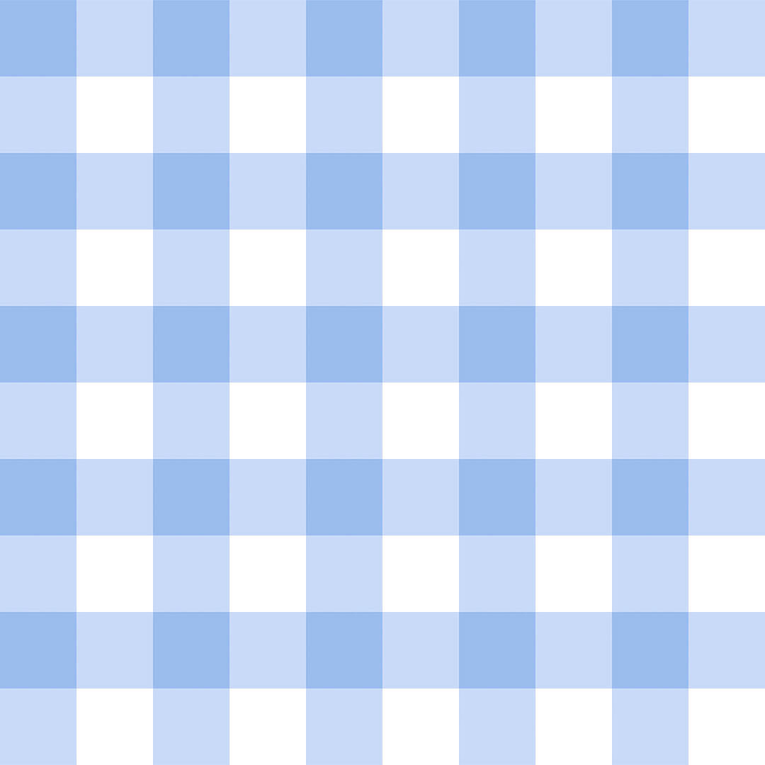 Picnic in the Park Wallpaper in Blueberry