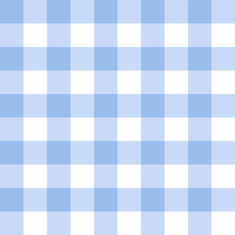 Picnic in the Park Wallpaper in Blueberry