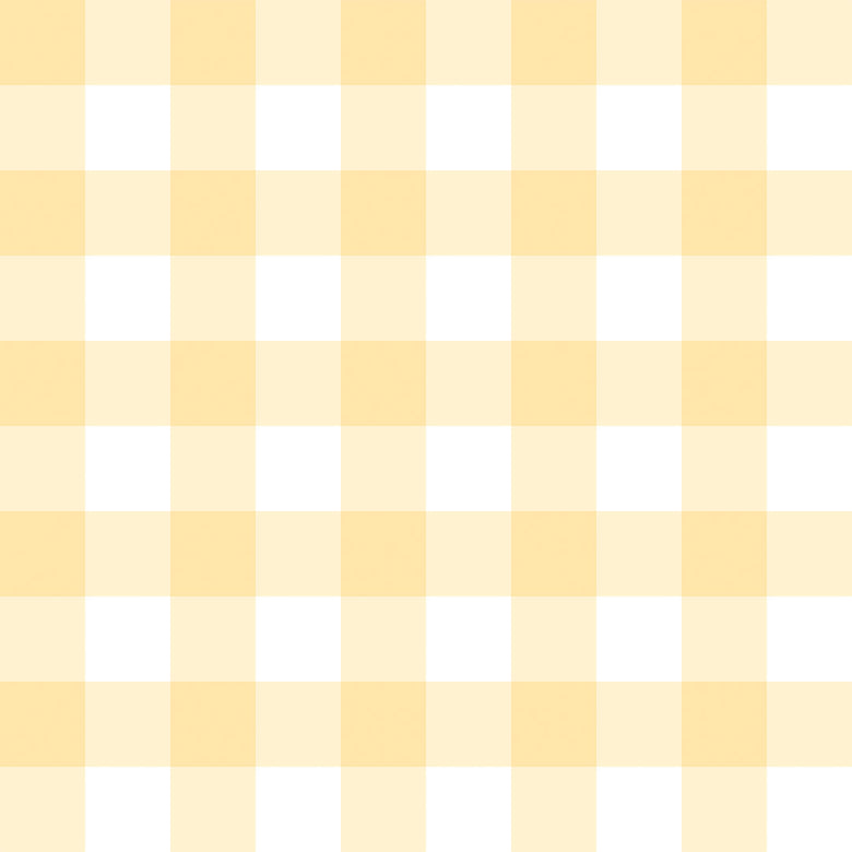 Sample of Picnic in the Park wallpaper in Lemon Bonbon