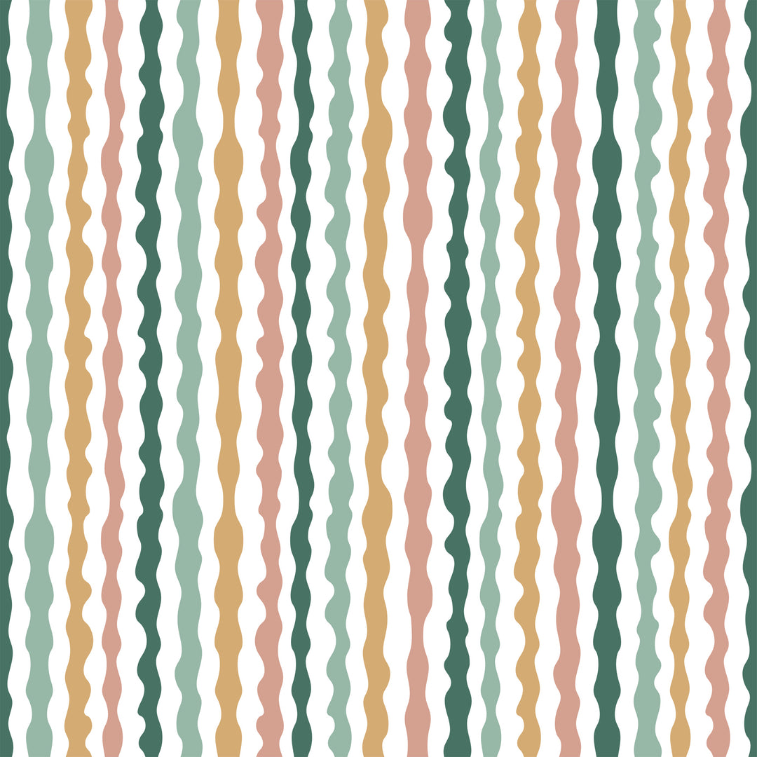 Get A Wiggle On Wallpaper in Retro Sunset