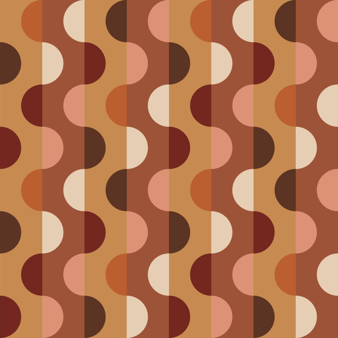 Sample of Get Your Funk On Wallpaper in Tuscan Rooftop, The Running Fox and Tahini