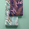 Welcome To The Jungle Wallpaper in Navy, Gold and Pink