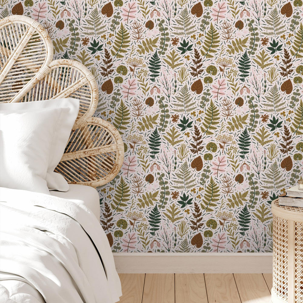 The Enchanted Woodland by Mind the Gap  Green  Mural  Wallpaper Direct
