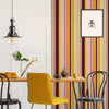 70's Coloured Stripe Wallpaper