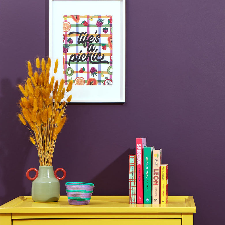 Aubergine Emoji Matt Emulsion Paint - 2.5L